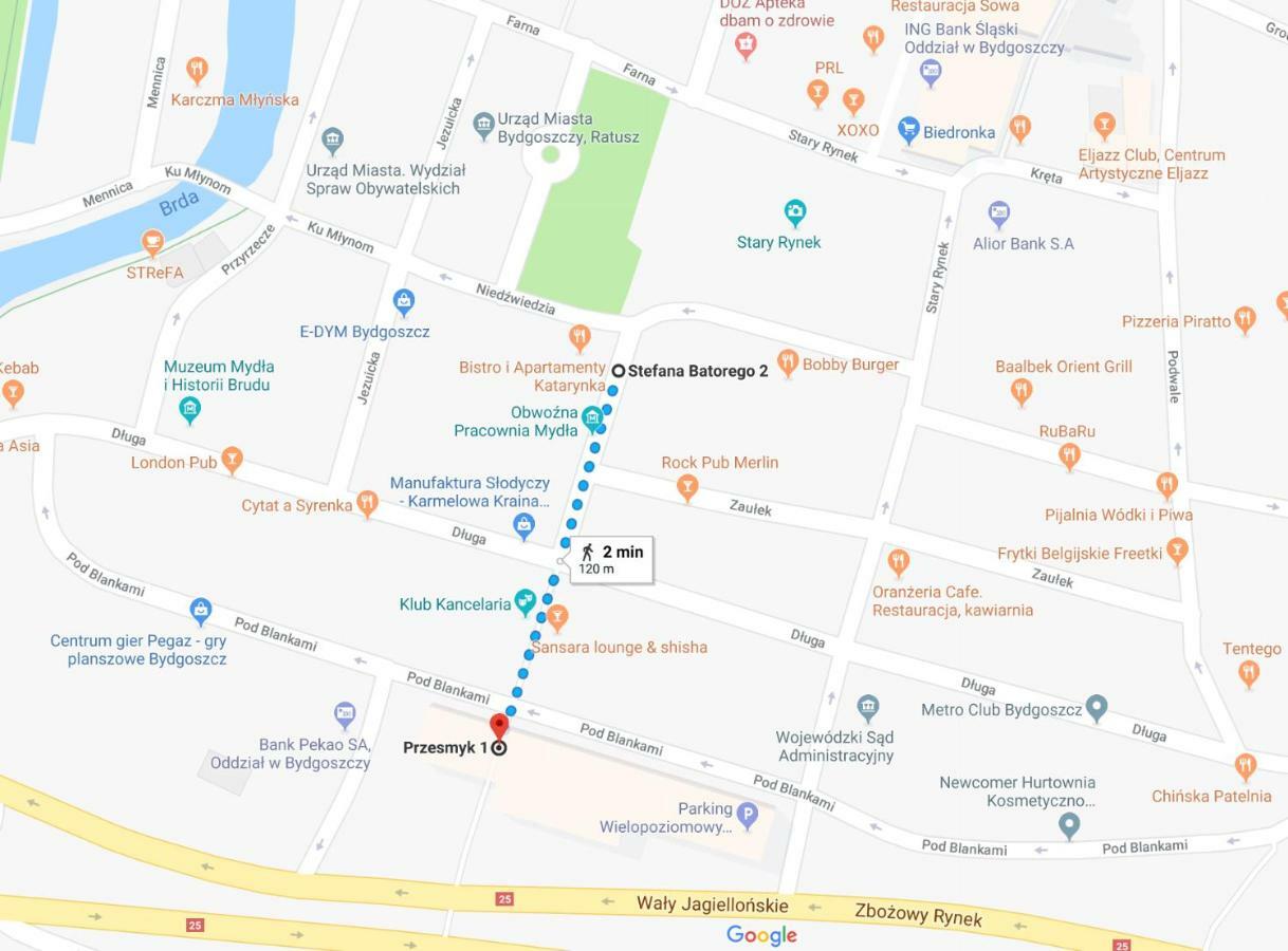 Apartamenty Batorego 2 - Stary Rynek ビィドゴシュチュ エクステリア 写真